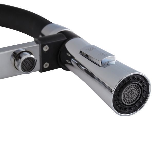 Змішувач для кухні Mixxus Premium Magnet 021 REFL.BLACK (MI6973) MI6973 фото