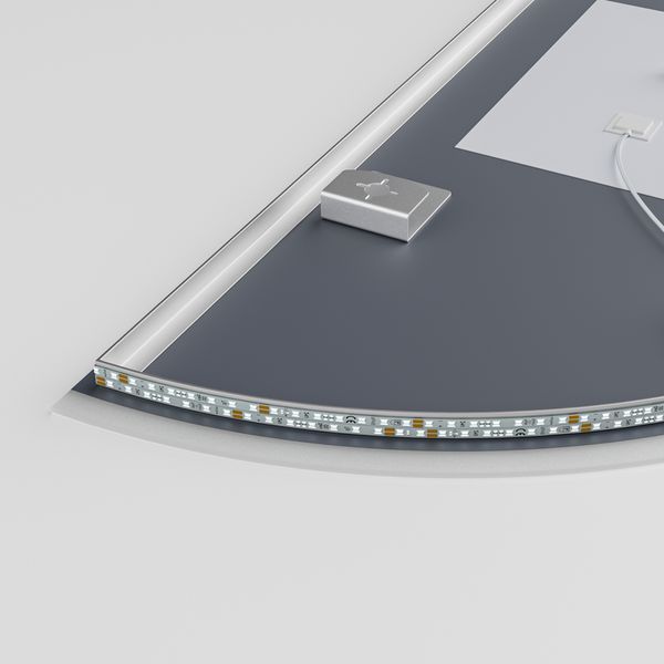 Дзеркало Mixxus Premium TOPPER MS03-60x120 з LED Touch, Anti-fog, димером (3-6,5kK) (MP6635) MP6635 фото