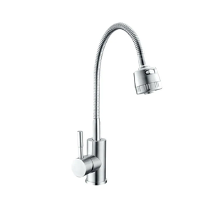 Змішувач для кухні Champion SUS-011 CHROME REFLECTOR з рефлекторним виливом з... CH6538 фото