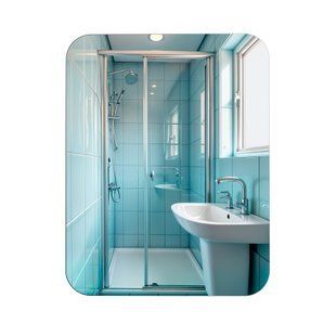 Дзеркало з шафкою 55*70 Loft Бетон 0059419 фото