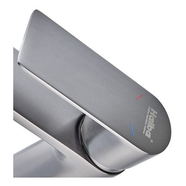 Змішувач для умивальника Haiba Alex 001 Graphite (HB3992) HB3992 фото