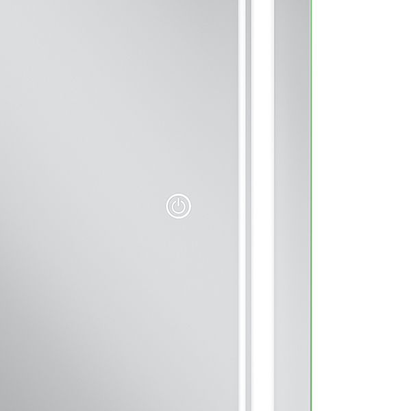 Дзеркало Mixxus Premium QUADRO MR20-90x70-Reverse з LED Touch, Anti-fog, димером, регулятором яскравості (MP6621) MP6621 фото