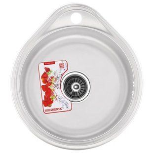 Мийка кухонна Zerix Z4843-06-160MD (micro decor) (ZS0567) ZS0567 фото
