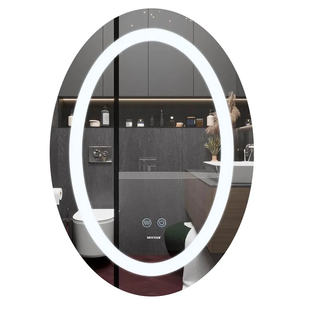Дзеркало Mixxus PLAIN MV03-50x70 з LED Touch, Anti-fog, димером, регулятором яскравості (MI6664) MI6664 фото