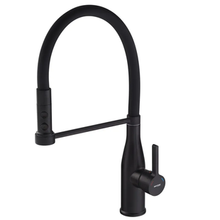 Змішувач для кухні Mixxus Premium Summer 017 BLACK REFL.BLACK (MI6961) MI6961 фото