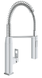 Змішувач для кухні з гнучким виливом Grohe Eurocube (31395000) 31395000 фото 1