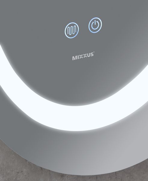 Дзеркало Mixxus PLAIN MV03-50x70 з LED Touch, Anti-fog, димером, регулятором яскравості (MI6664) MI6664 фото