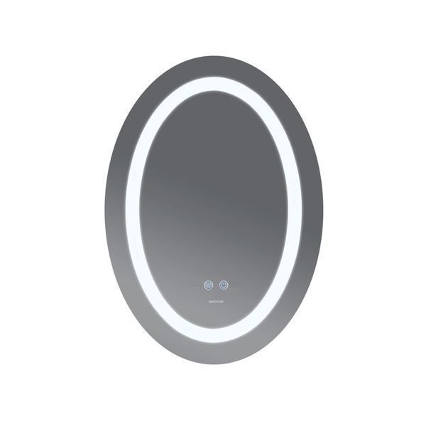 Дзеркало Mixxus PLAIN MV03-50x70 з LED Touch, Anti-fog, димером, регулятором яскравості (MI6664) MI6664 фото