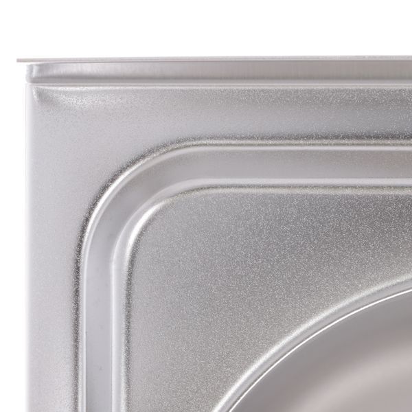 Кухонна мийка Zerix Z8050D-08-180E DOUBLE (Satin) (ZM0569) ZM0569 фото