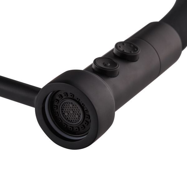 Змішувач для кухні Mixxus Premium Summer 017 BLACK REFL.BLACK (MI6961) MI6961 фото