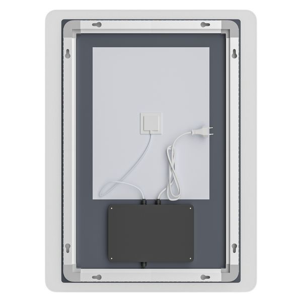 Дзеркало Mixxus Premium OLIVARY MR19-80x60-Reverse з LED Touch, Anti-fog, димером (3-6,5kK) (MP6628) MP6628 фото