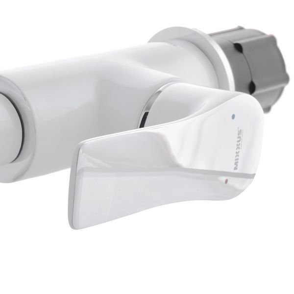 Змішувач для кухні Mixxus Premium Eva 017 Білий (MI5810) MI5810 фото