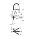 Змішувач для кухні з гнучким виливом Grohe Eurocube (31395000) 31395000 фото 11