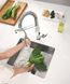 Змішувач для кухні з гнучким виливом Grohe Eurocube (31395000) 31395000 фото 2