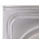 Кухонна мийка Zerix Z8050D-08-180E DOUBLE (Satin) (ZM0569) ZM0569 фото 2