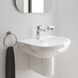Одноважільний змішувач для раковини M-Size Grohe Eurosmart New з натискним до... 23923003 фото 2