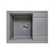 Мийка гранітна Grand-olimp 6550 сірий металік 0035863 фото