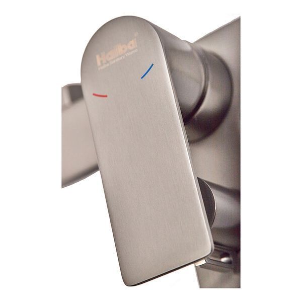 Змішувач для ванної Haiba Alex 009 Euro Graphite (HB3998) HB3998 фото