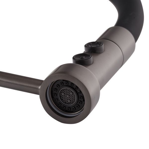 Змішувач для кухні Mixxus Premium Summer 017 GRAPHITE REFL.BLACK (MI6962) MI6962 фото