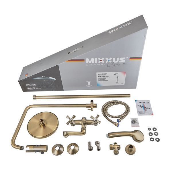 Душова колона зі змішувачем Mixxus Premium Retro Bronze-009-J (MI1655) MI1655 фото
