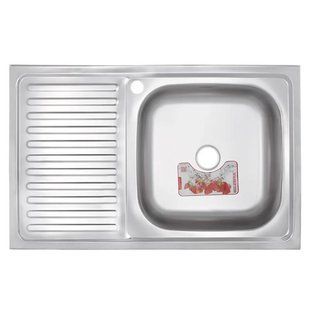 Мийка кухонна Zerix Z8050R-08-180MD (micro decor) (ZS0601) ZS0601 фото