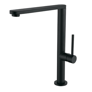 Змішувач для кухні Zerix KFM-011 Black із нерж. сталі SUS304 (ZX4863) ZX4863 фото