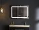 Дзеркало Mixxus LIGHT MR01-70x50 з LED Touch, Anti-fog, димером, регулятором яскравості, годинником (MI6000) MI6000 фото 12