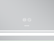 Дзеркало Mixxus Premium QUADRO MR20-100x80 з LED Touch, Anti-fog, димером, регулятором яскравості, лінзою (MP6623) MP6623 фото 3