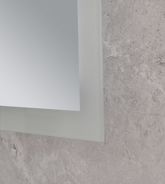 Дзеркало Mixxus FLAT MR04-80x60 з LED Touch, Anti-fog, димером, регулятором яскравості, годинником (MI6928) MI6928 фото