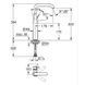 Одноважільний змішувач для раковини XL-Size Grohe Essence (24170001) 24170001 фото 4