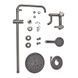 Душова колона із змішувачем Champion SAP-009-J Graphite (нерж. сталь) (CH6165) CH6165 фото 3