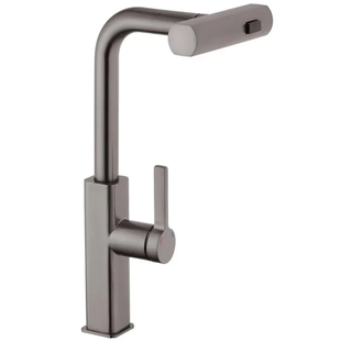 Змішувач для кухні з висувним виливом Mixxus Premium HAMMER 014 GRAPHITE (MI6... MI6955 фото