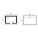 Дзеркало Mixxus HARD MR07-80x50 з LED Touch, Anti-fog, димером, регулятором яскравості (MI6658) MI6658 фото 9