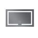 Дзеркало Mixxus HARD MR07-80x50 з LED Touch, Anti-fog, димером, регулятором яскравості (MI6658) MI6658 фото 4