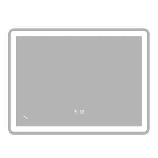 Дзеркало Zerix Mirra MR05-80x60-Reverse з LED Touch, Anti-fog, димером, регулятором яскравості (ZX6056) ZX6056 фото