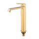 Змішувач для умивальника Haiba GAUDI 001 (HIGH) BRUSHED GOLD (HB9597) HB9597 фото 4