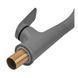 Змішувач для кухні Plamix Lucas-017 SET Graphite Refl.Grey з підведенням (Кол... PM0723 фото 11