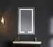 Дзеркало Mixxus HARD MR07-50x80 з LED Touch, Anti-fog, димером, регулятором яскравості (MX9992) MX9992 фото 5