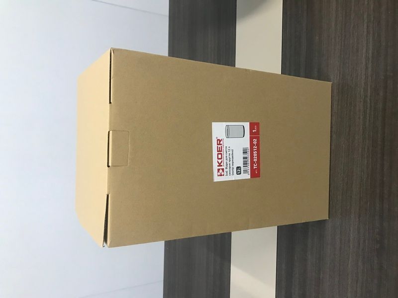 Відро для сміття сенсорне кругле 12 л (колір нержавійка) (KR5935) KR5935 фото