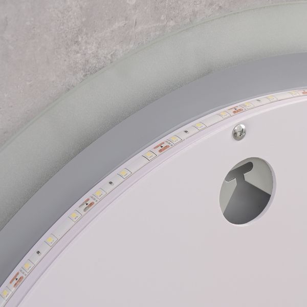 Дзеркало Mixxus PLAIN MC10-60 з LED Touch, Anti-fog, димером, регулятором яскравості, годинником (MI6013) MI6013 фото