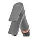 Змішувач для умивальника Plamix Oscar-001 Graphite (без підведення) (Колір гр... PM6097 фото 5