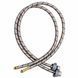 Комплект шлангів для змішувача (кортка + довга голка) М10*1/2" 1,0 м Raftec 50100 фото 1