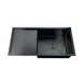 Кухонна мийка Zerix ZH7844B-215 (3.0/1.0) PVD-Black з сушаркою для посуду (ZM5565) ZM5565 фото 1