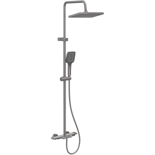 Душова колона зі змішувачем Mixxus Premium Terra 009-J Graphite (колір графіт... MI8385 фото