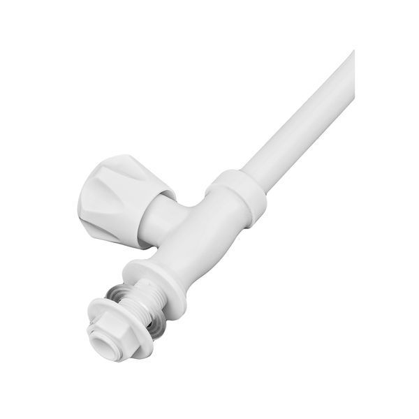 Кран для холодної води Plamix Mono-005 White (PM0675) PM0675 фото