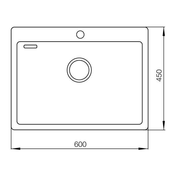Набір Mixxus SET-6045-200x1.0-PVD (мийка + змішувач + диспенсер) (MX0587) MX0587 фото