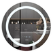 Дзеркало Mixxus PLAIN MC02-80-CASE з LED Touch, Anti-fog, димером, регулятором яскравості, годинником (MI7158) MI7158 фото 1