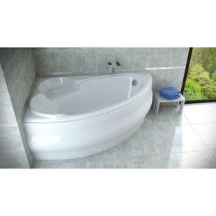 Ванна акрилова асиметрична 170x110 L з ніжками і панеллю 0051012 фото