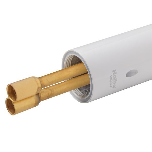 Змішувач для умивальника HAIBA ALEX 001 HIGH WHITE-CHROME (HB9564) HB9564 фото