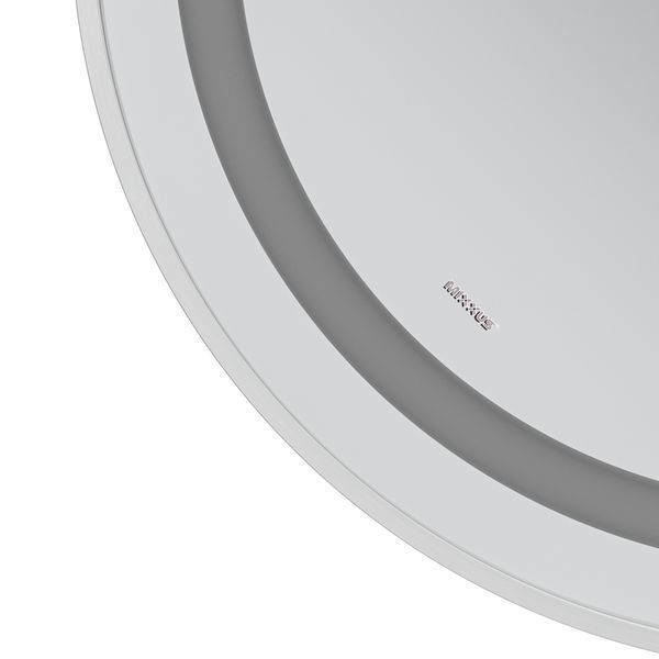 Дзеркало Mixxus Premium ELLIPSE MV05-80x70-Reverse White з LED Touch, Anti-fog, димером (3-6,5kK) (MP6645) MP6645 фото